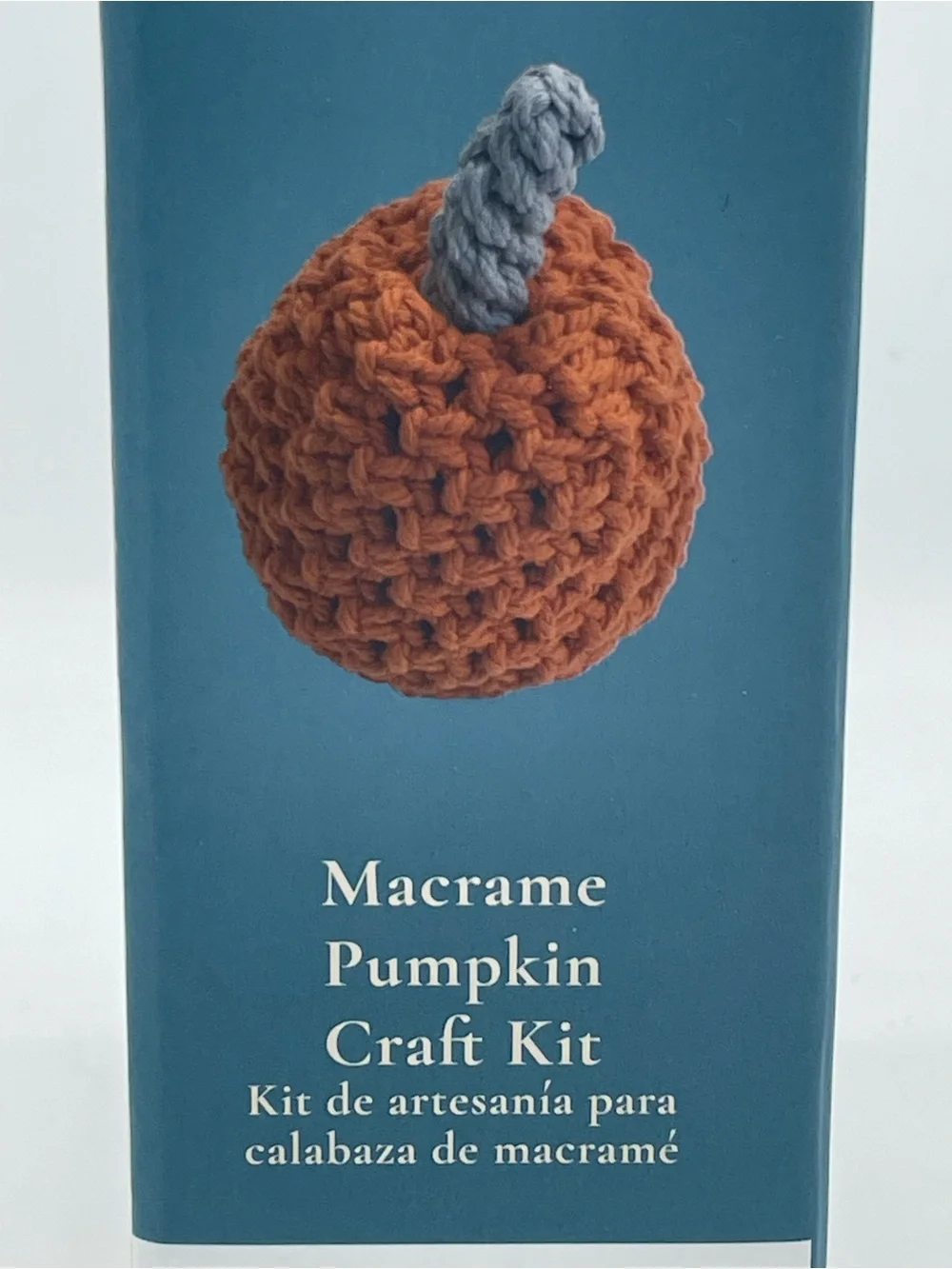 Freeform Craft Macrame Pumpkin Craft Kit - Cream & Rust - Picture 9 of 12